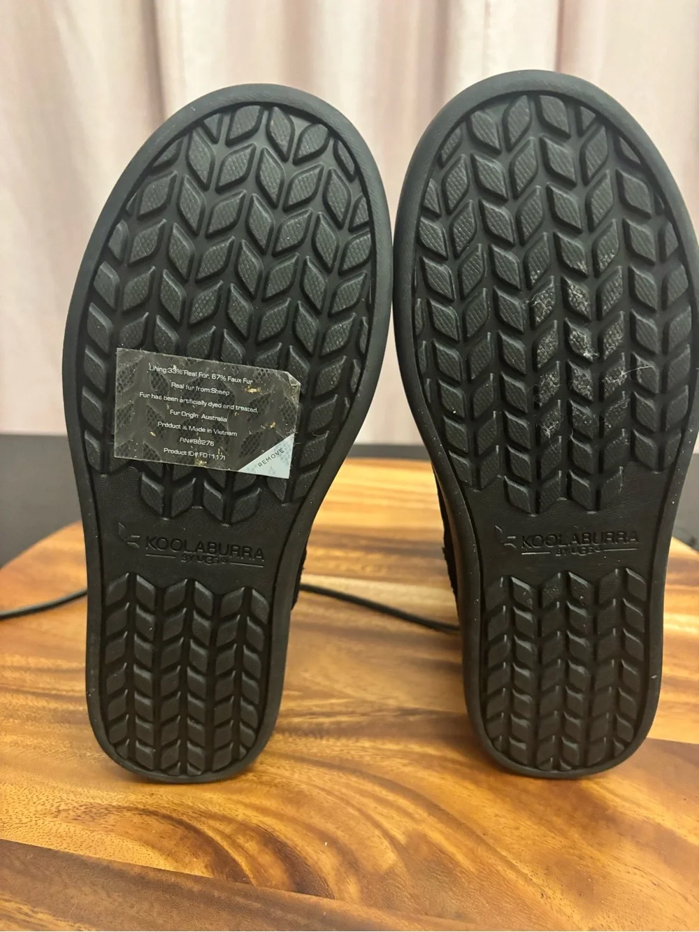 Koolaburra by Ugg Black Shazi Short Boots Size 6